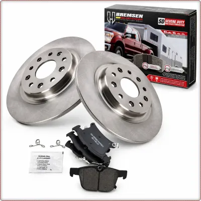 2X DISCHI E PASTIGLIE FRENO POSTERIORI PER CHRYSLER VOYAGER 2020 - 2025