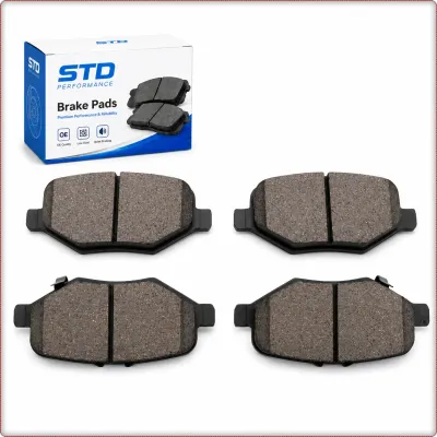 PASTIGLIE FRENO POSTERIORI PER LINCOLN MKS MKT 2013 - 2016 IMPIANTO FRENANTE HD