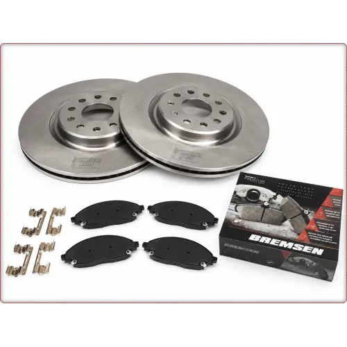 2X TARCZE HAMULCOWE + KLOCKI HAMULCOWE NA PRZÓD DO JEEP GRAND CHEROKEE 2021 - 2026 390MM