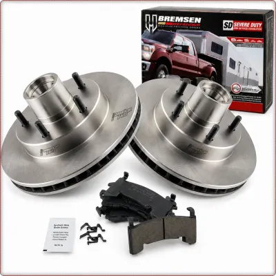 2X DISCHI FRENO + PASTIGLIE FRENO ANTERIORI PER CHEVROLET CAMARO S10 BLAZER 1982...