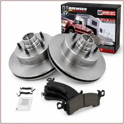 2X DISCHI FRENO + PASTIGLIE FRENO ANTERIORI PER CHEVROLET ASTRO GMC SAFARI 1990 ...