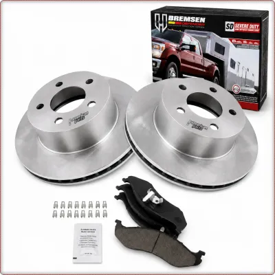 2X DISCHI FRENO + PASTIGLIE FRENO ANTERIORI PER JEEP WRANGLER CHEROKEE 1990 - 19...