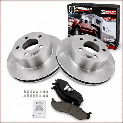 2X TARCZE HAMULCOWE + KLOCKI HAMULCOWE NA PRZÓD DO JEEP GRAND CHEROKEE 1993 - 1998