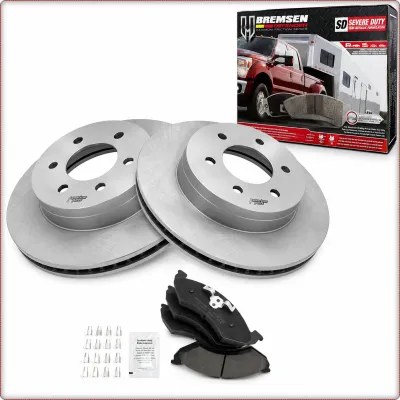 2X DISCHI FRENO + PASTIGLIE FRENO ANTERIORI PER DODGE DAKOTA DURANGO 1997 - 2002