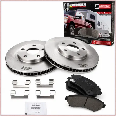 2X DISCHI FRENO + PASTIGLIE FRENO ANTERIORI PER CHEVROLET CAMARO FIREBIRD 1998 -...