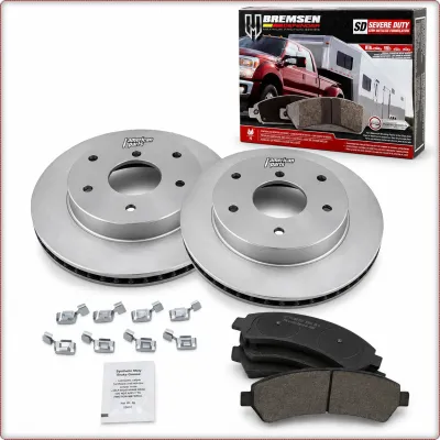 2X DISCHI FRENO + PASTIGLIE FRENO ANTERIORI PER CHEVROLET BLAZER GMC JIMMY 1999 ...