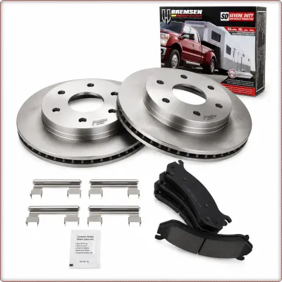 2X DISCHI FRENO + PASTIGLIE FRENO ANTERIORI PER CHEVROLET ASTRO GMC SAFARI 2003 ...