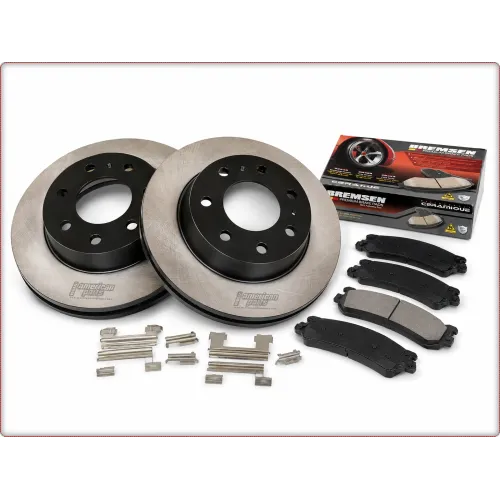 2x BREMSSCHEIBEN + BREMSKLÖTZE VORNE FÜR CHEVROLET AVALANCHE SILVERADO 2500