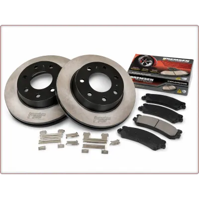 2X TARCZE HAMULCOWE + KLOCKI HAMULCOWE NA PRZÓD DO CHEVROLET EXPRESS 2500 3500 2...