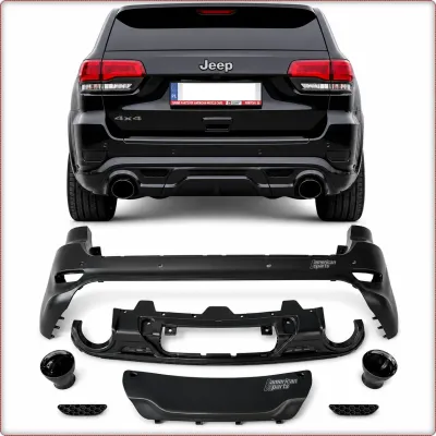 PARAURTI POSTERIORE COMPLETO PER JEEP GRAND CHEROKEE 2014-2021 SRT