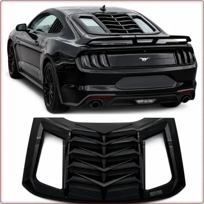 ŻALUZJA TYLNEJ SZYBY DO FORD MUSTANG 2015 - 2026 CZARNY POŁYSK