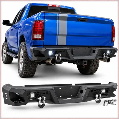 PARAURTI POSTERIORE + ILLUMINAZIONE PER DODGE RAM 1500 2009 - 2024 CLASSIC