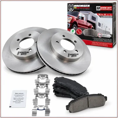 2X DISCHI FRENO + PASTIGLIE FRENO ANTERIORI PER FORD EXPLORER MERCURY MOUNTAINEE...