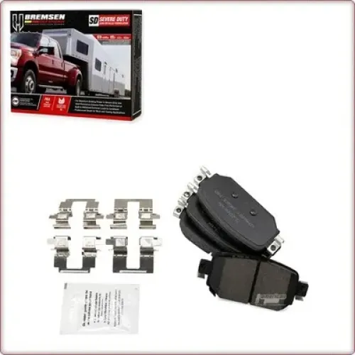 KERAMIK BREMSBELÄGE HINTEN + ZUBEHÖR FÜR MAZDA CX-3/3 ECE