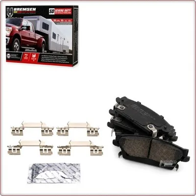 CERAMICZNE KLOCKI HAMULCOWE TYLNE + AKCESORIA DO CADILLAC SRX ECE