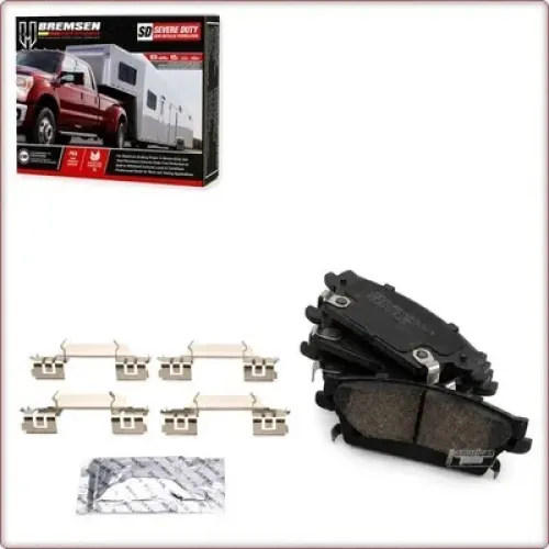 KERAMIK BREMSBELÄGE HINTEN + ZUBEHÖR FÜR CADILLAC SRX ECE