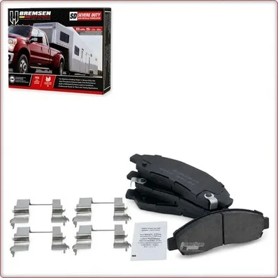 PASTIGLIE FRENO IN CERAMICA ANTERIORI + ACCESSORI PER ISUZU I-280/I-290/I-350/I-...
