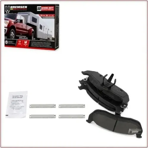 CERAMIC BRAKE PADS REAR + ACCESSORIES FOR NISSAN PATHFINDER ARMADA/ARMADA/TITAN