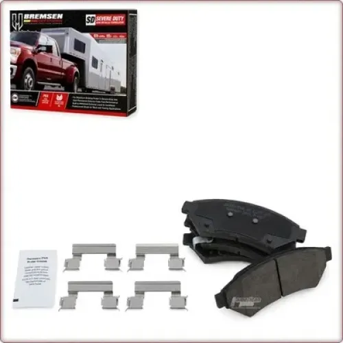 PASTIGLIE FRENO IN CERAMICA ANTERIORI + ACCESSORI PER PONTIAC GRAND PRIX / BUICK LACROSSE ECE