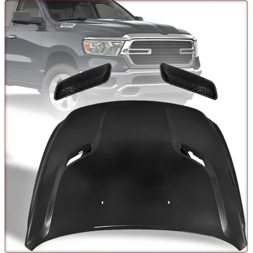 COFANO IN ALLUMINIO PER DODGE RAM 1500 2010 - 2018 SPORT REBEL