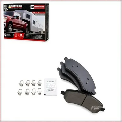 CERAMICZNE KLOCKI HAMULCOWE PRZEDNIE + AKCESORIA DO RAM 1500/CLASSIC/DAKOTA / DO...