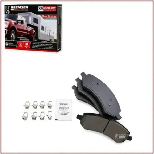 CERAMICZNE KLOCKI HAMULCOWE PRZEDNIE + AKCESORIA DO RAM 1500/CLASSIC/DAKOTA / DODGE DURANGO