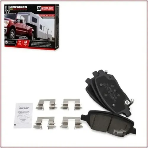CERAMICZNE KLOCKI HAMULCOWE TYLNE + AKCESORIA DO CHEVROLET UPLANDER / BUICK TERRAZA ECE