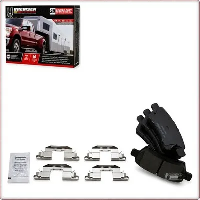 CERAMICZNE KLOCKI HAMULCOWE TYLNE + AKCESORIA DO NISSAN PATHFINDER/XTERRA ECE