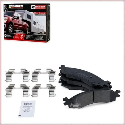 PASTIGLIE FRENO IN CERAMICA ANTERIORI + ACCESSORI PER FORD EXPLORER/SPORT TRAC/T...