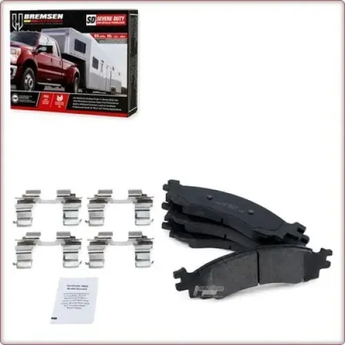 PLAQUETTES DE FREIN CÉRAMIQUE AVANT + ACCESSOIRES POUR FORD EXPLORER/SPORT TRAC/TAURUS ECE