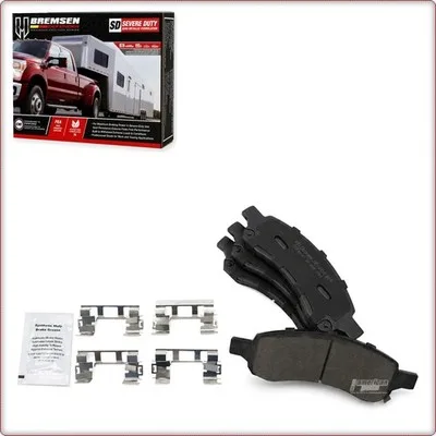 CERAMICZNE KLOCKI HAMULCOWE PRZEDNIE + AKCESORIA DO GMC ACADIA/LIMITED/ENVOY/XL/...