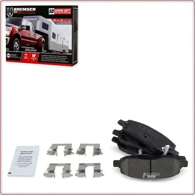CERAMICZNE KLOCKI HAMULCOWE TYLNE + AKCESORIA DO BUICK LUCERNE / CADILLAC DTS EC...