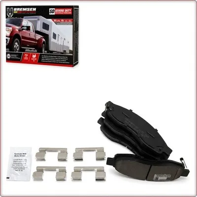 CERAMICZNE KLOCKI HAMULCOWE PRZEDNIE + AKCESORIA DO NISSAN PATHFINDER ARMADA/ARM...