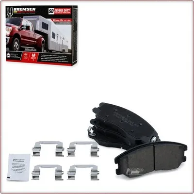 PASTIGLIE FRENO IN CERAMICA ANTERIORI + ACCESSORI PER CHEVROLET CAPTIVA SPORT/EQ...