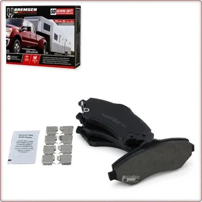 PASTIGLIE FRENO IN CERAMICA ANTERIORI + ACCESSORI PER DODGE GRAND CARAVAN / JEEP...