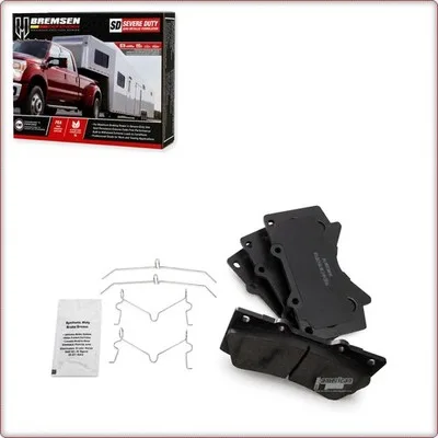CERAMICZNE KLOCKI HAMULCOWE PRZEDNIE + AKCESORIA DO TOYOTA LAND CRUISER/SEQUOIA/...
