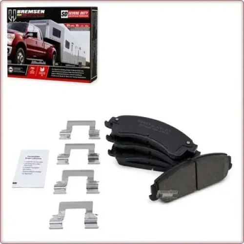 CERAMICZNE KLOCKI HAMULCOWE PRZEDNIE + AKCESORIA DO CHEVROLET CAPRICE / PONTIAC G8 ECE