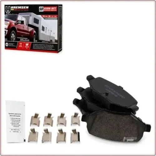 CERAMICZNE KLOCKI HAMULCOWE TYLNE + AKCESORIA DO FORD POLICE INTERCEPTOR UTILITY/TAURUS