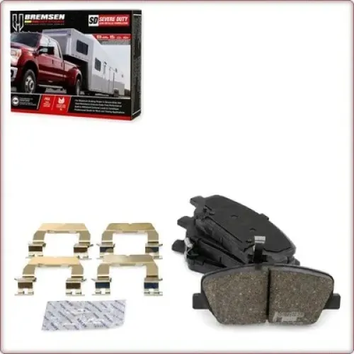 PLAQUETTES DE FREIN CÉRAMIQUE AVANT + ACCESSOIRES POUR KIA OPTIMA / GENESIS COUPE ECE