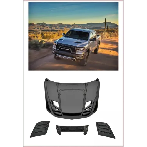 MASKA ALUMINIOWA DO DODGE RAM 1500 2019 - 2024 SPORT REBEL