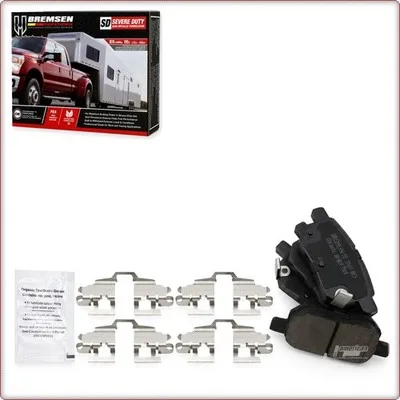 CERAMICZNE KLOCKI HAMULCOWE TYLNE + AKCESORIA DO TOYOTA PRIUS/PLUG-IN/PRIME/CORO...