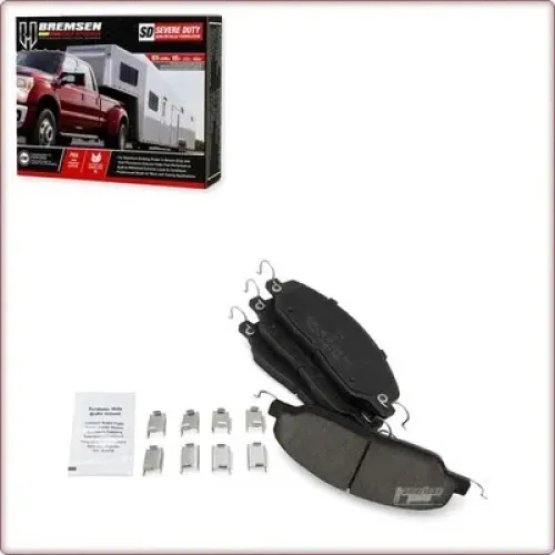 PLAQUETTES DE FREIN CÉRAMIQUE AVANT + ACCESSOIRES POUR FORD MUSTANG ECE