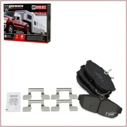 KERAMIK BREMSBELÄGE HINTEN + ZUBEHÖR FÜR FORD MUSTANG ECE
