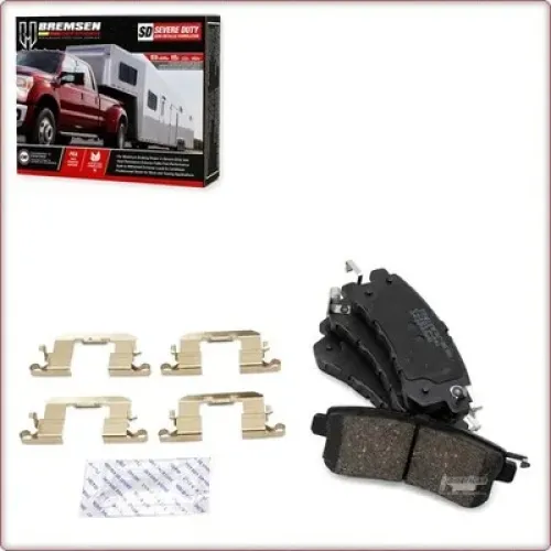 PLAQUETTES DE FREIN CÉRAMIQUE ARRIÈRE + ACCESSOIRES POUR INFINITI QX56/QX80 / NISSAN ARMADA ECE