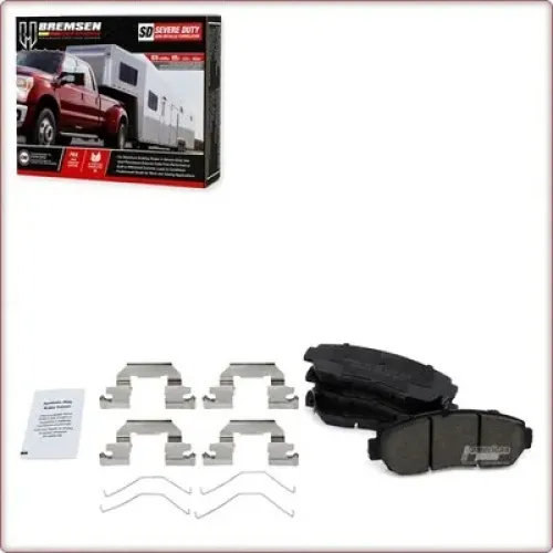PLAQUETTES DE FREIN CÉRAMIQUE AVANT + ACCESSOIRES POUR HONDA ACCORD CROSSTOUR/CROSSTOUR/ODYSSEY