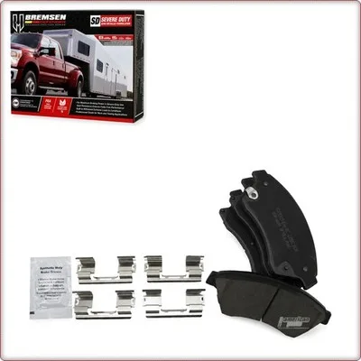 PASTIGLIE FRENO IN CERAMICA ANTERIORI + ACCESSORI PER CHEVROLET CRUZE/LIMITED/SO...