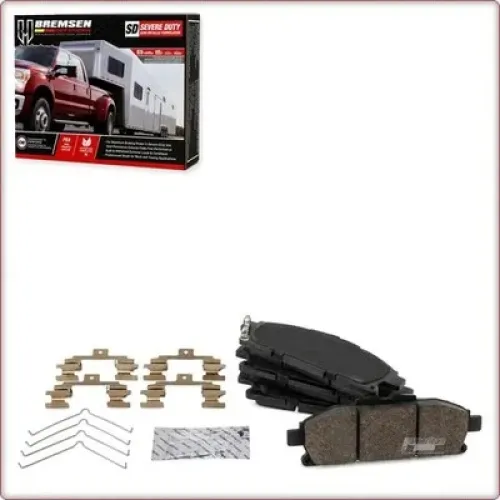PLAQUETTES DE FREIN CÉRAMIQUE AVANT + ACCESSOIRES POUR NISSAN QUEST ECE