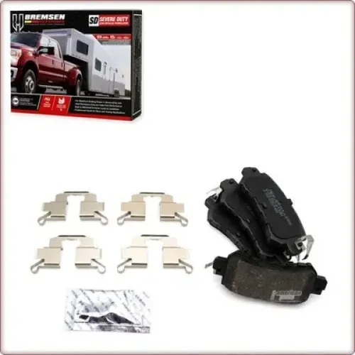 PLAQUETTES DE FREIN CÉRAMIQUE ARRIÈRE + ACCESSOIRES POUR MAZDA CX-3/CX-5 ECE