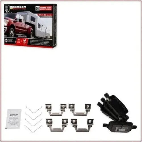 CERAMICZNE KLOCKI HAMULCOWE TYLNE + AKCESORIA DO CHEVROLET COLORADO / GMC CANYON ECE