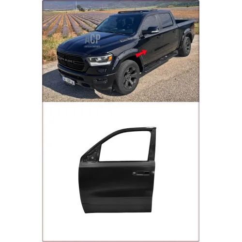 LEWE DRZWI PRZEDNIE DO DODGE RAM 1500 DT 2019 - 2024 ! NOWY !